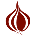 Red onion logo for Good Mushy Onion